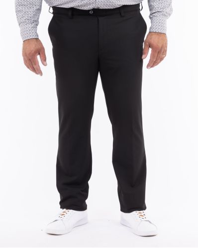 Pantalon chino ceramica grande taille noir