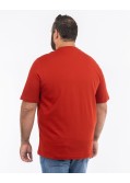 T-shirt grande taille rouge