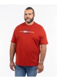 T-shirt grande taille rouge