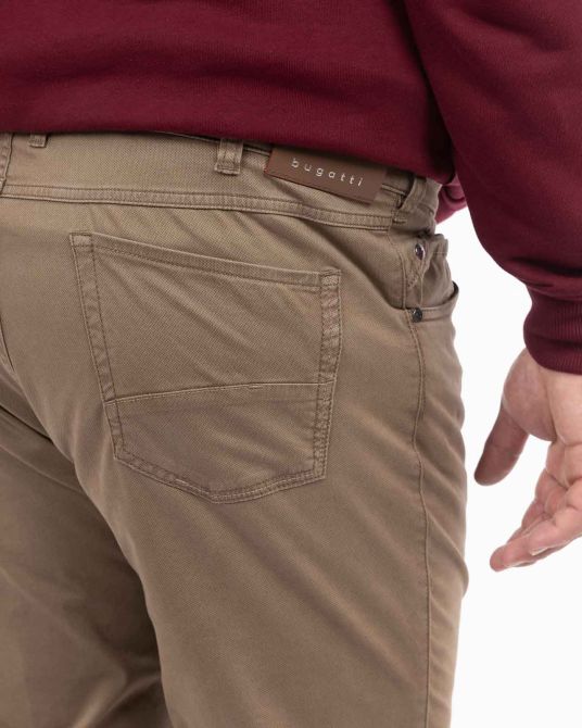 Pantalon chino grande taille beige