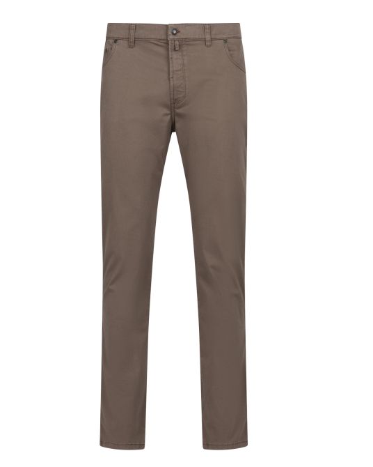 Pantalon chino grande taille beige