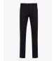 Pantalon chino twill grande taille noir