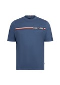 T-shirt grande taille bleu