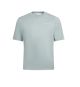 T-shirt logo dans le dos grande taille vert