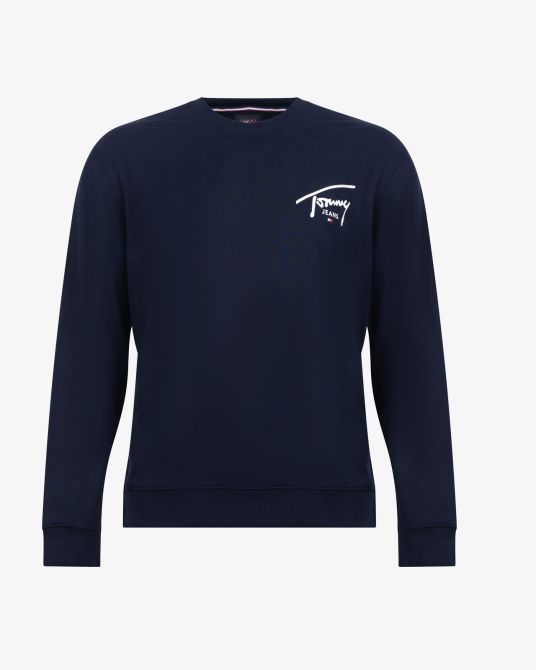 Sweat grande taille bleu marine