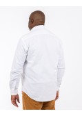 Chemise oxford grande taille blanc