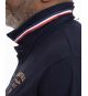 Polo jersey manches longues grande taille bleu marine