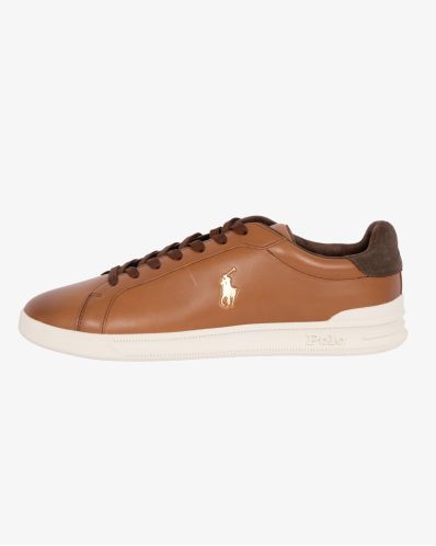 Sneakers Heritage Court grande taille marron