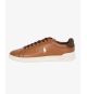 Sneakers Heritage Court grande taille marron