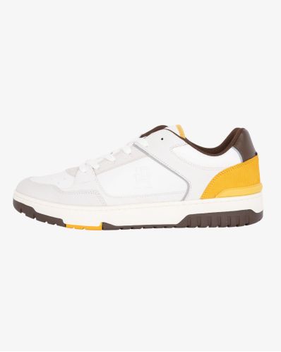 Sneakers Street leather grande taille blanc