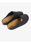 Chaussons sabot grande taille anthracite