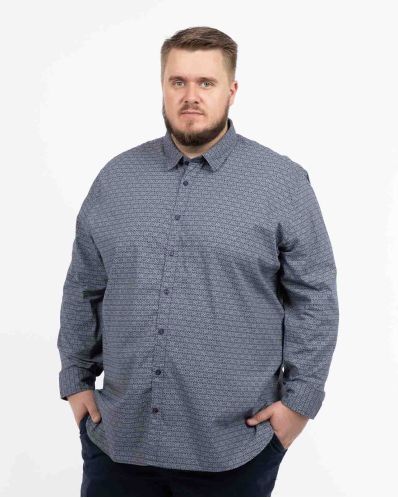 Chemise habillée homme grande taille sale