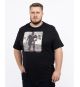 T-shirt Lomu grande taille noir