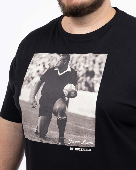 T-shirt Lomu grande taille noir