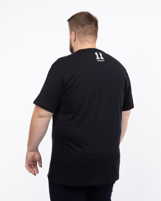 T-shirt Lomu grande taille noir