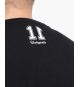 T-shirt Lomu grande taille noir