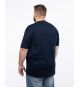 T-shirt grande taille bleu marine