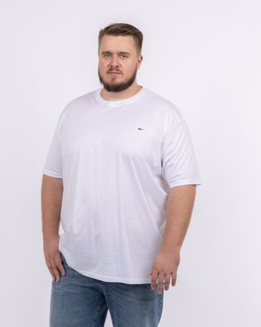 T-shirt grande taille blanc