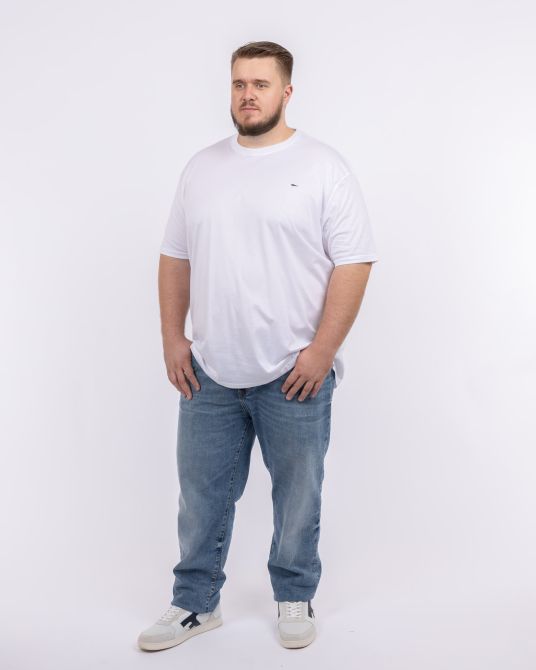 T-shirt grande taille blanc