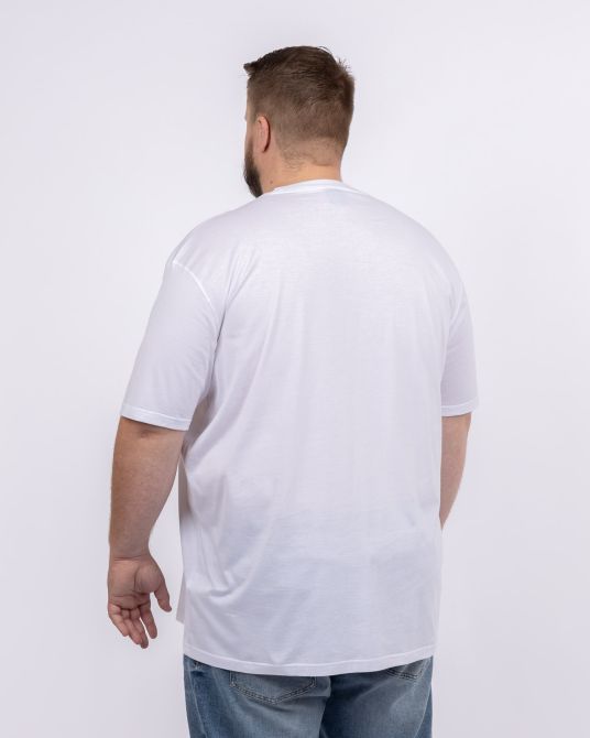 T-shirt grande taille blanc