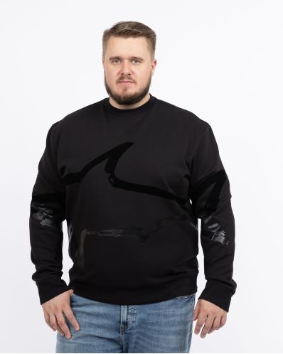 Sweat grande taille noir