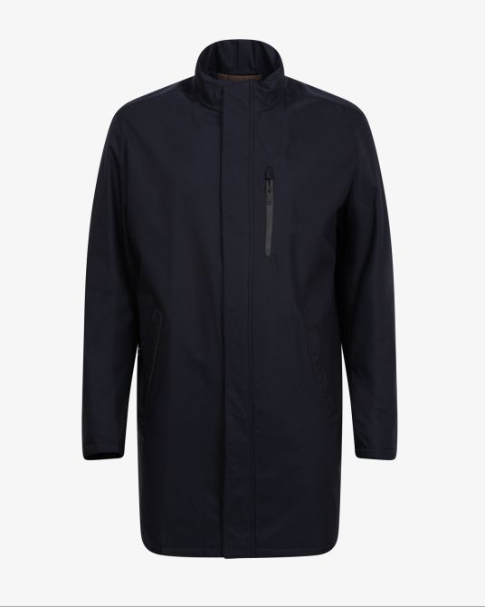 Imperméable grande taille bleu marine