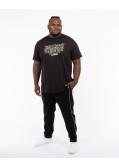 T-shirt NYC grande taille noir