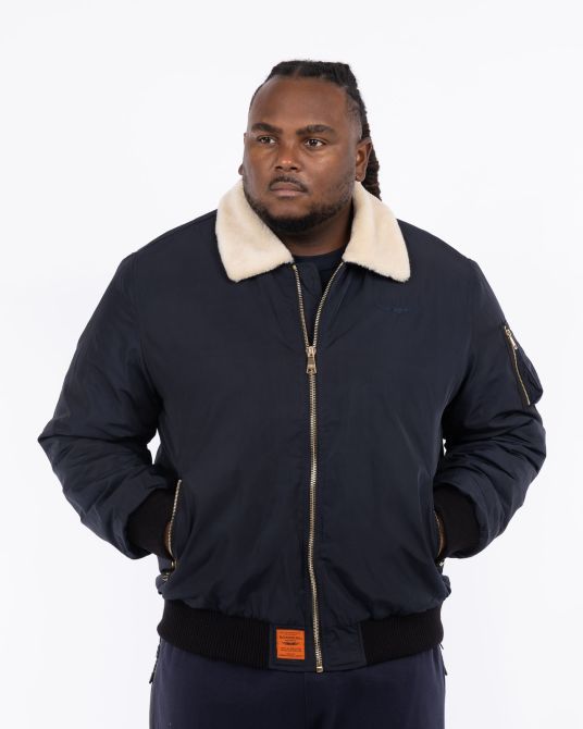 Bombers Versmold grande taille bleu marine