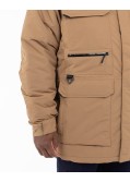 Parka longue Landroamer grande taille beige