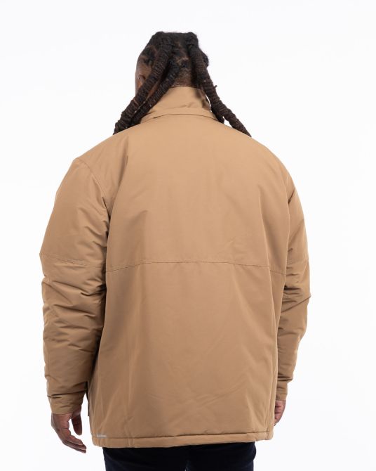 Parka longue Landroamer grande taille beige