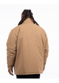 Parka longue Landroamer grande taille beige