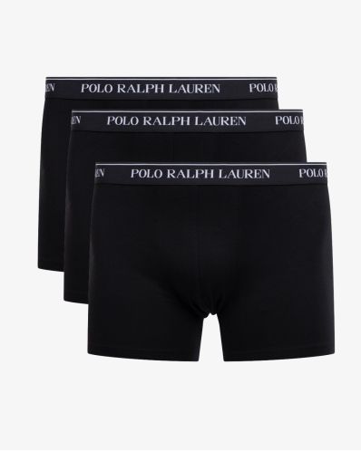 Pack de 3 boxers courts grande taille noir