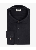 Chemise en maille pour homme grand anthracite