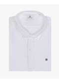 Chemise oxford grande taille blanc