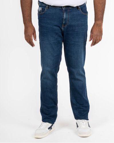 Jean 512 slim grande taille bleu fonce Size factory