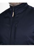 Blouson grande taille bleu marine