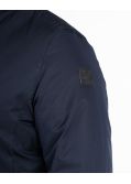 Blouson grande taille bleu marine