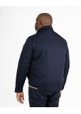 Blouson grande taille bleu marine