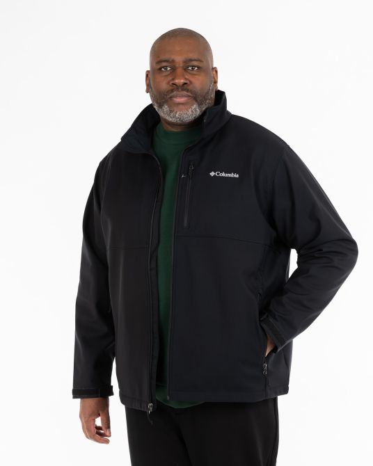 Veste softshell ascender grande taille noir