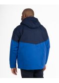 Blouson de ski Last Tracks grande taille bleu marine