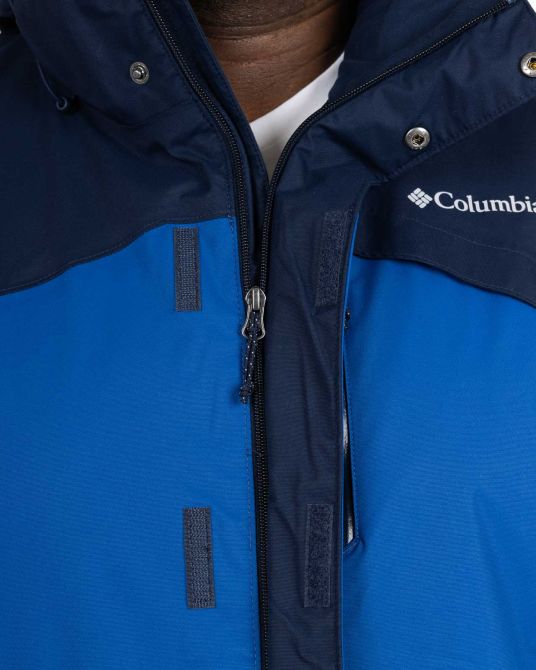 Blouson de ski Last Tracks grande taille bleu marine