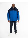 Blouson de ski Last Tracks grande taille bleu marine