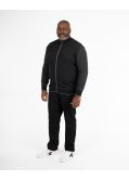 Pantalon 5 poches flanelle grande taille noir