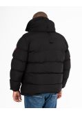 Parka matelassée grande taille noir