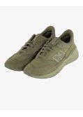 Sneakers 997R suede grande taille vert kaki