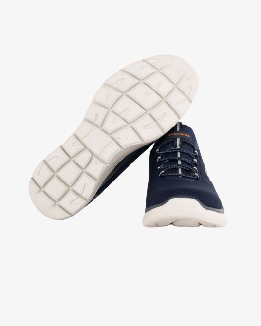 Sneakers Slip in Summits large grande taille bleu marine