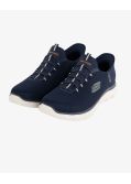 Sneakers Slip in Summits large grande taille bleu marine