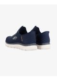 Sneakers Slip in Summits large grande taille bleu marine