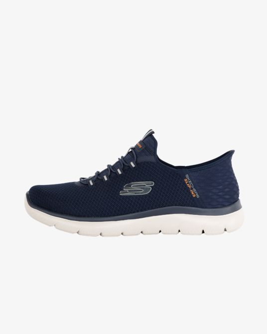 Sneakers Slip in Summits large grande taille bleu marine