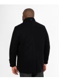 Manteau caban grande taille noir